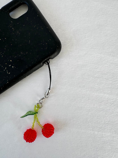 Sweet Cherry Phone Charm🍒 🖤